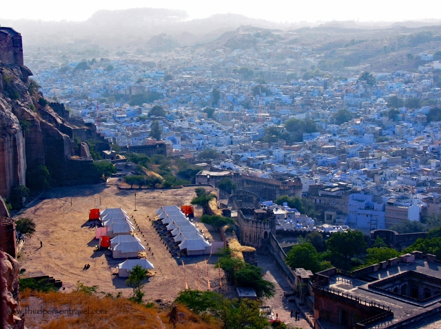 atop Mehrangarh Fort, Jodhpur, India
